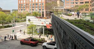 Rivian NYC space exterior - plare.