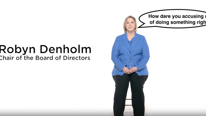 Robyn Denholm being dumb 1 - plare.