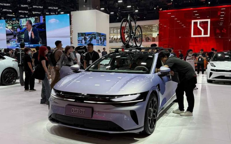 Shanghai Auto Show ZEEKR 007 gT - plare.