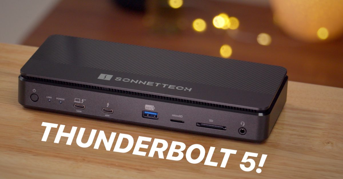 Sonnet Echo 13 Thunderbolt 5 SSD Dock Review 1 - plare.