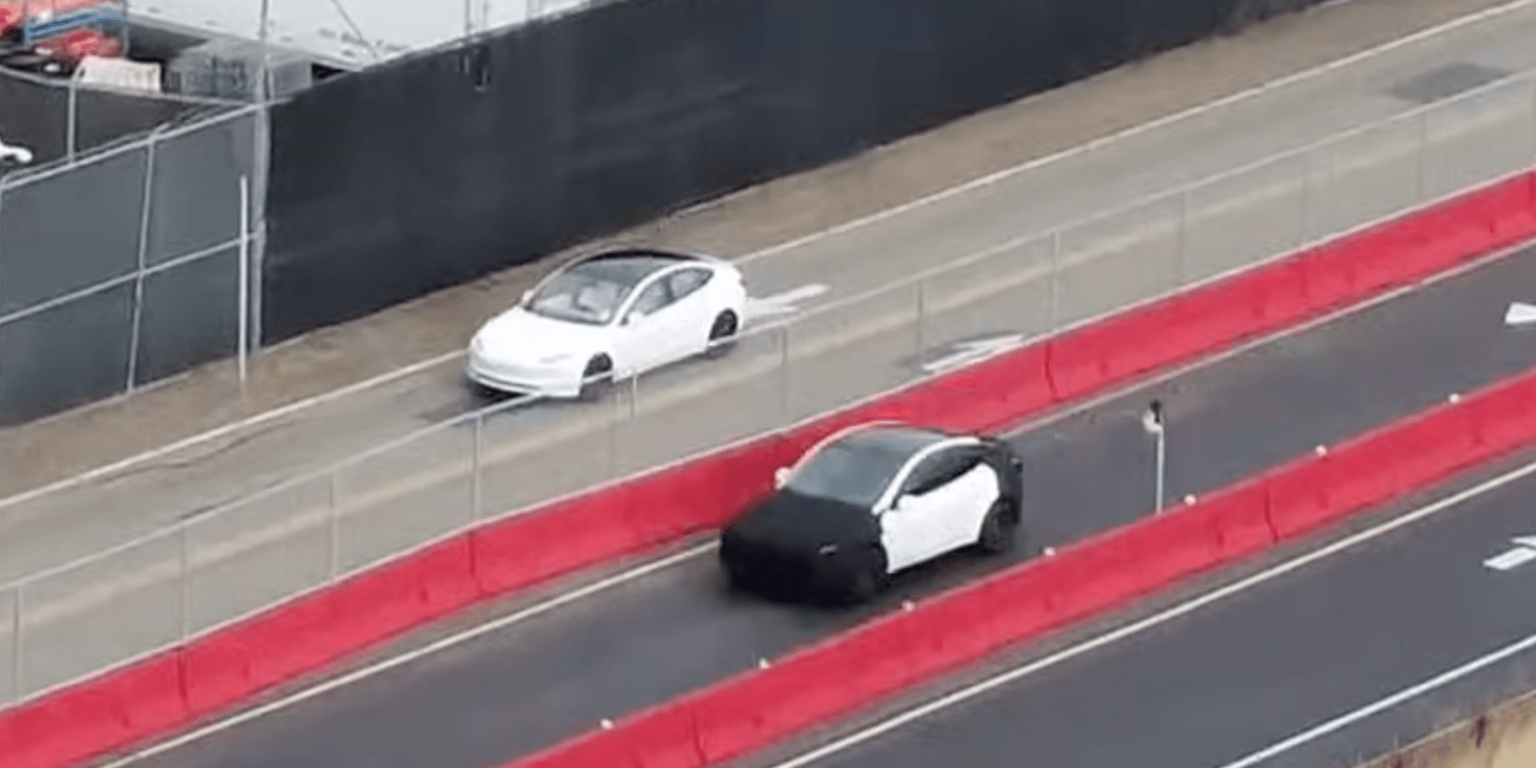 Prototype Tesla aperçu à l’usine – des spéculations enflent sur l’avenir électrique