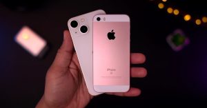 The Rewind iPhone SE vs iPhone 13 mini - plare.