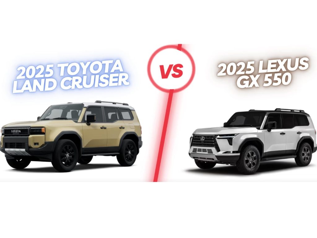 Toyota Land Cruiser vs. Lexus GX 550 : Le Duel Ultime des SUV de Luxe à Ne Pas Manquer !