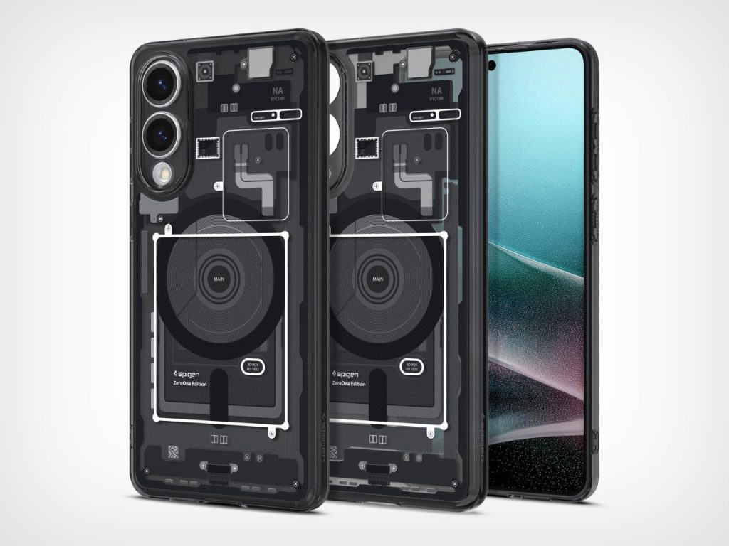 Transformez Votre Galaxy S25 Edge : Découvrez le Rendu Squelettique Étonnant et la Compatibilité MagSafe Avec le Nouveau Case Transparent de Spigen !