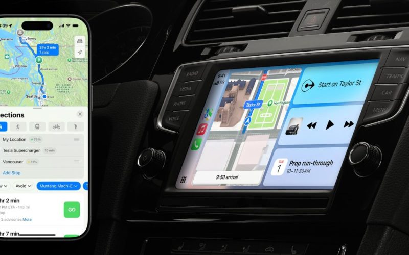 apple maps ev routing support better - plare.