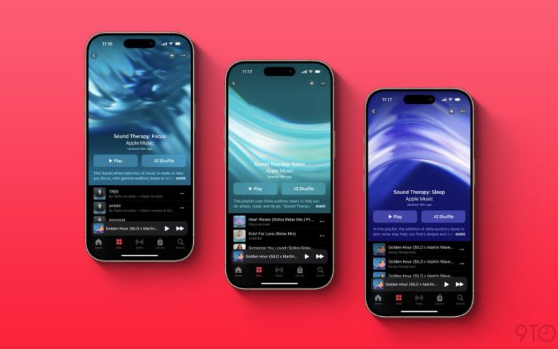 apple music sound therapy playlists - plare.