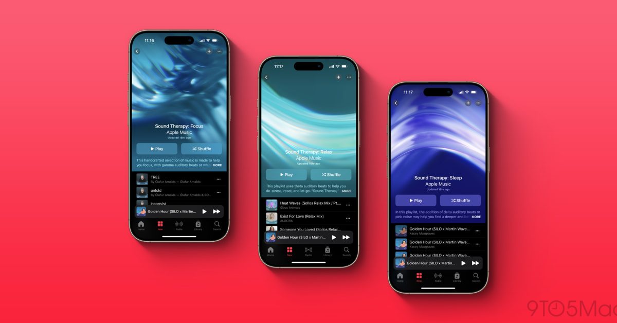 apple music sound therapy playlists - plare.