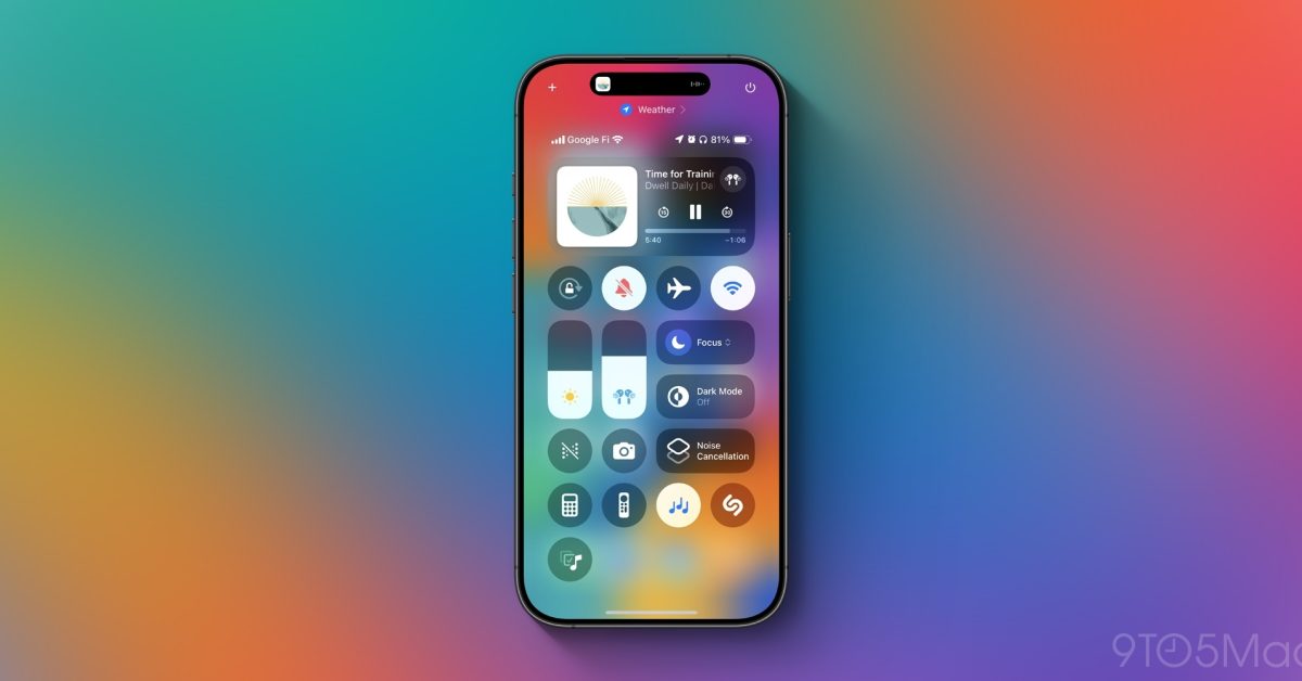 control center ios background sounds - plare.