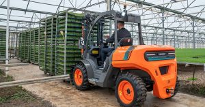 electric forklift AUSA - plare.