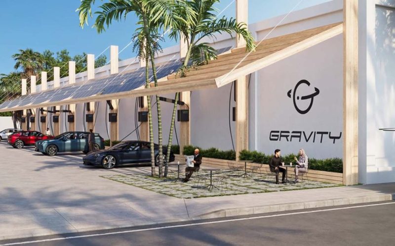 five minute ev charging gravity LA - plare.