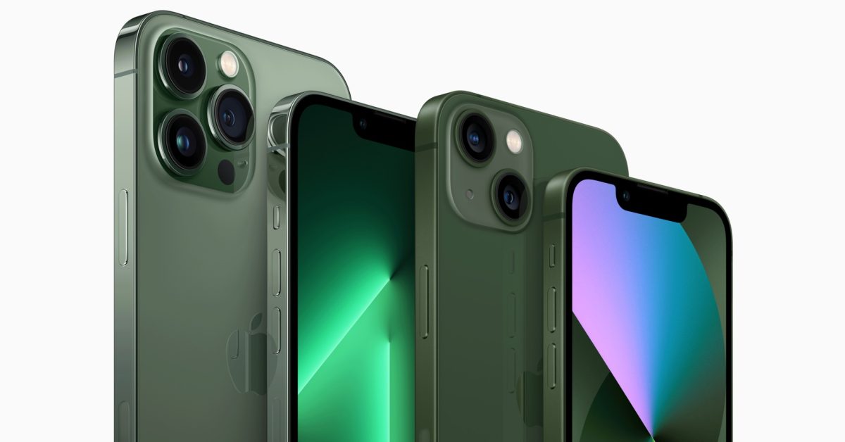 green iphone 13 pro line 9to5mac - plare.