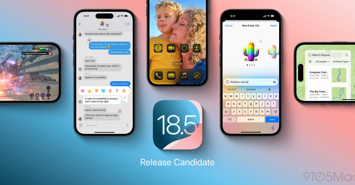 iOS 18.5 rc - plare.