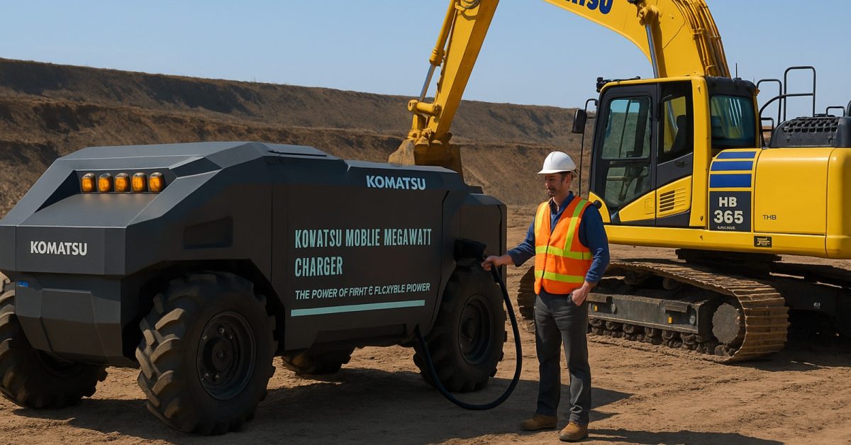 komatsu mobile charger AI - plare.