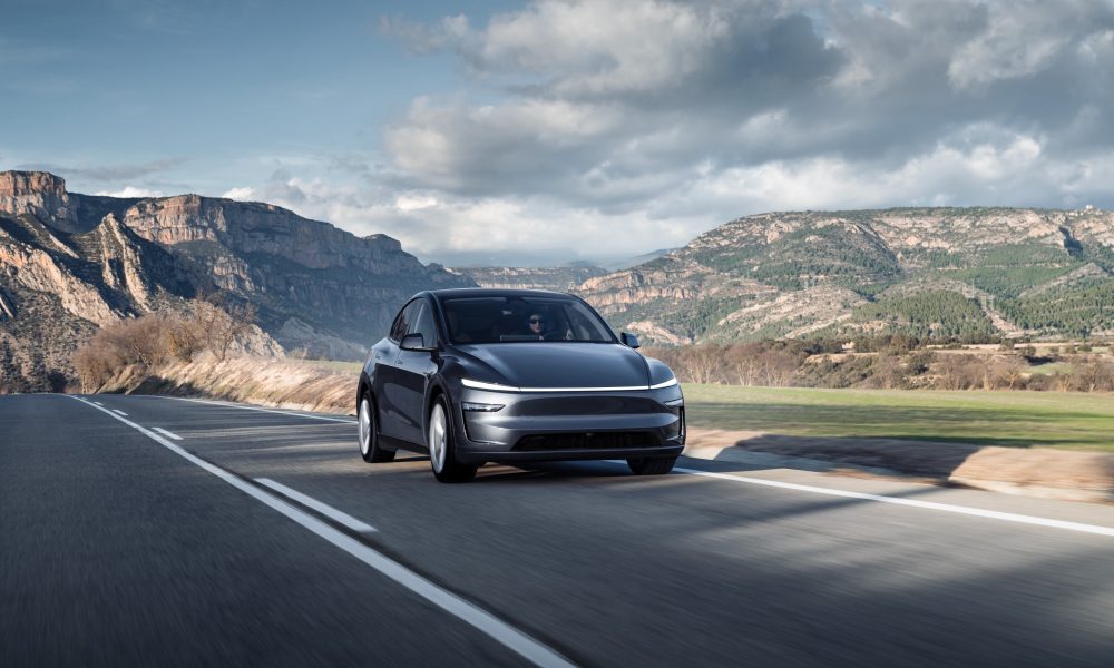 new tesla model y logo outdoor - plare.