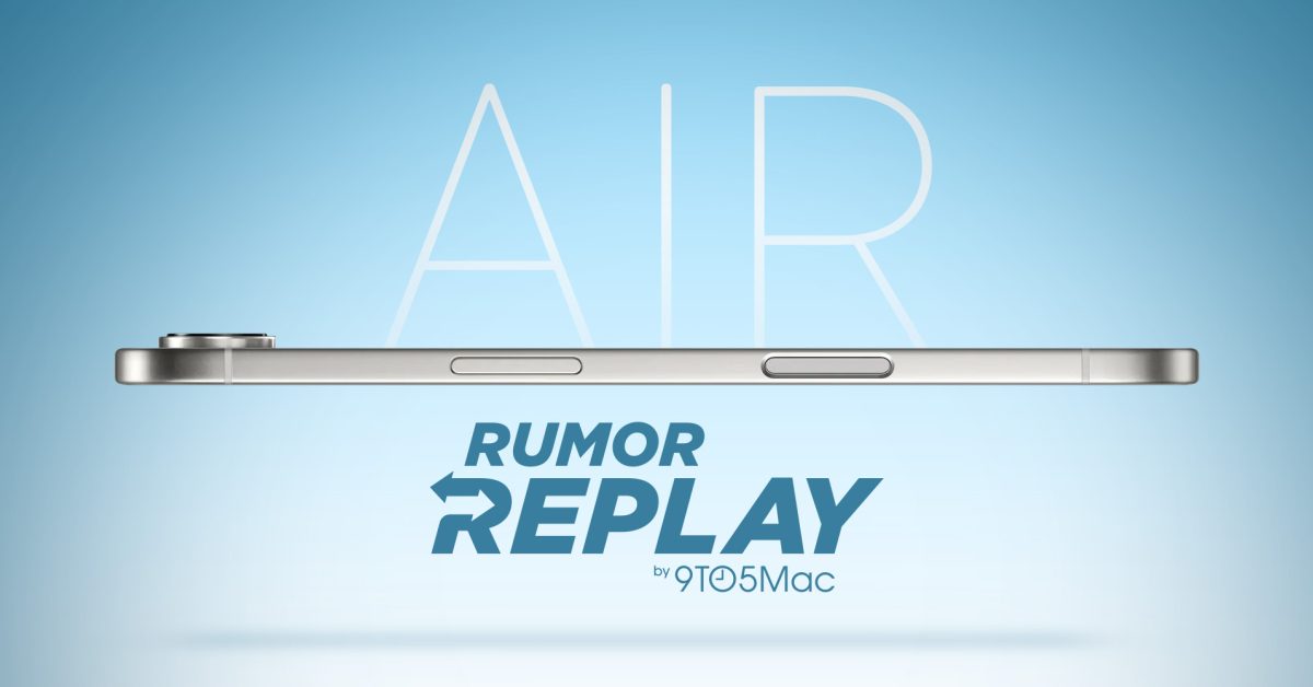 rumor replay iphone 17 air - plare.