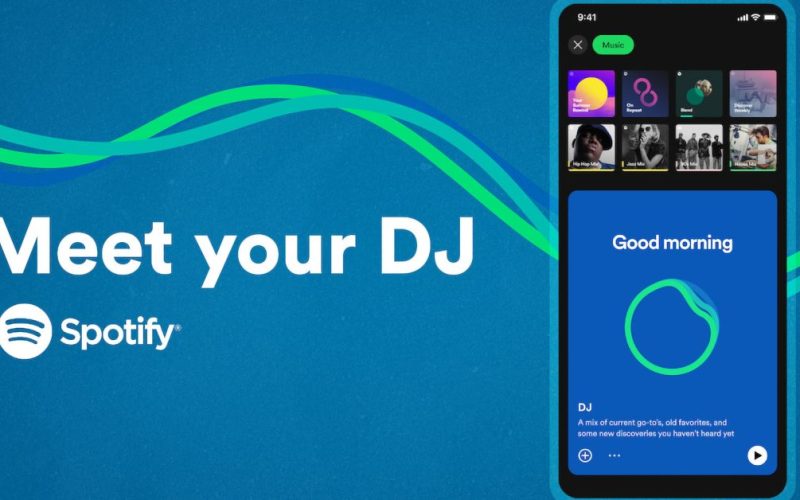 spotify dj - plare.