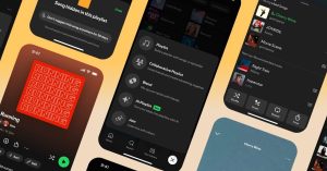 spotify update - plare.