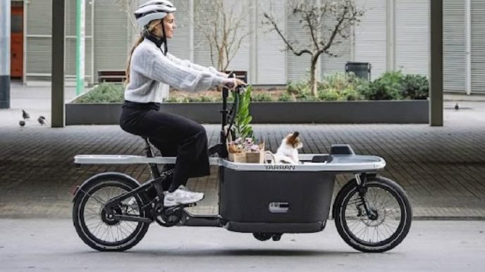 tarran t1 electric cargo bike 02 - plare.