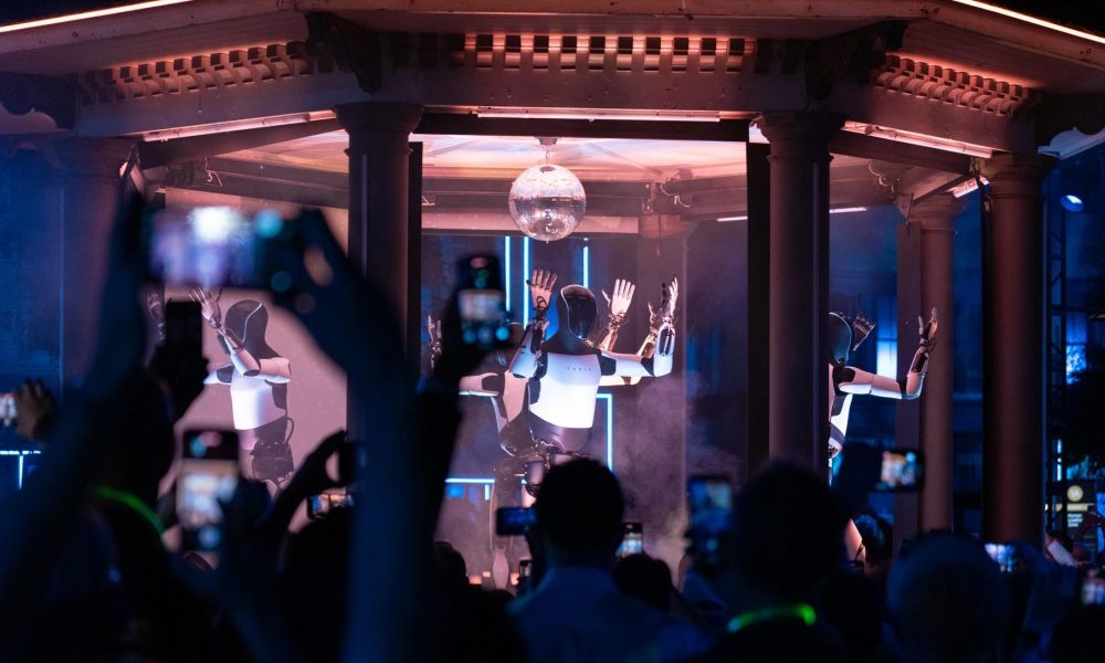 tesla optimus dancing - plare.