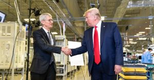 tim cook trump - plare.