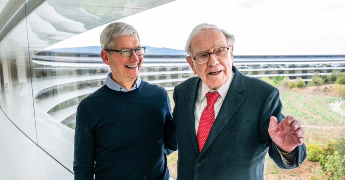 tim cook warren buffett.webp - plare.