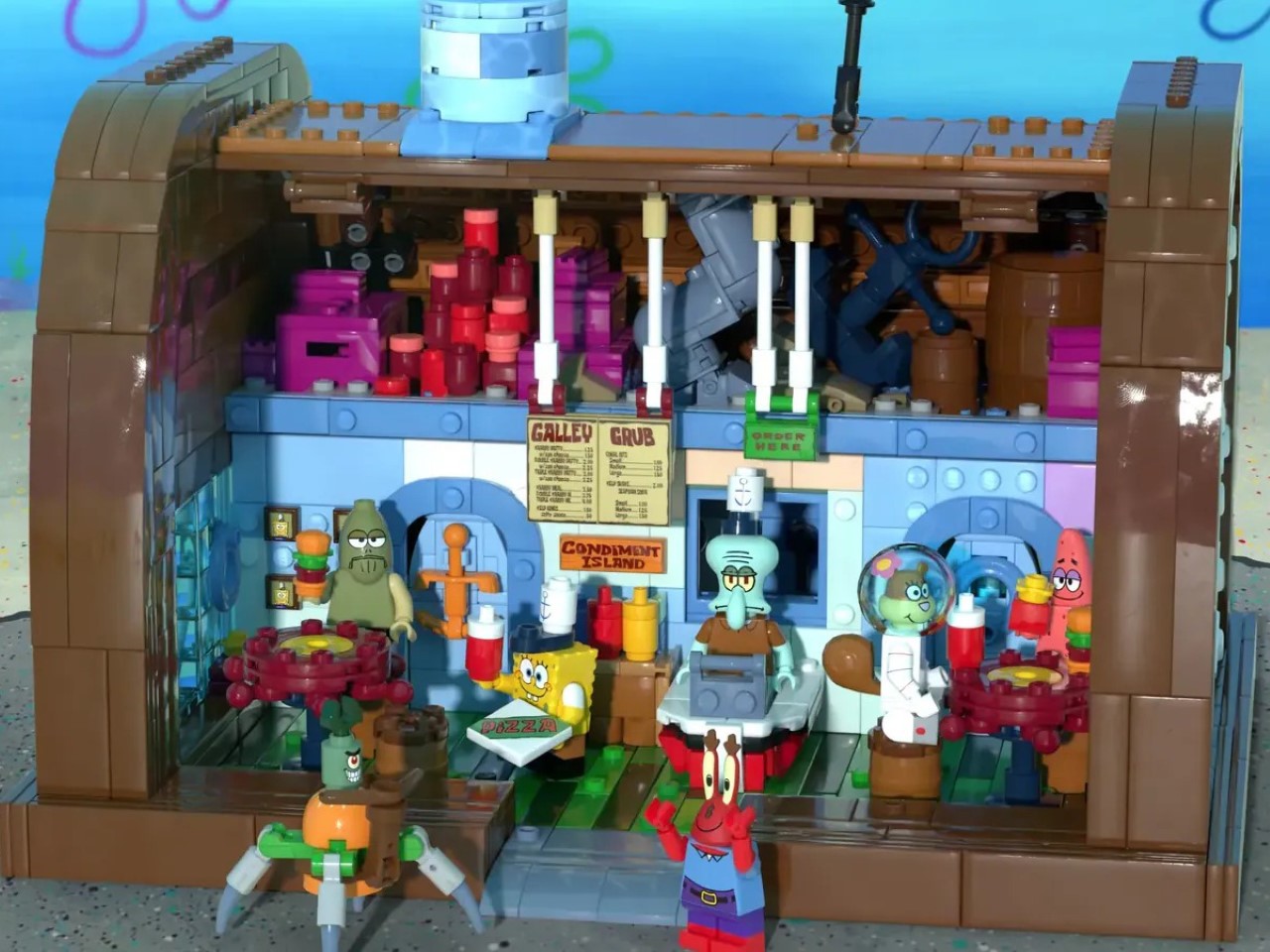 1749674499 455 Decouvrez le Set LEGO SpongeBob Krusty Krab Le Reve - plare.