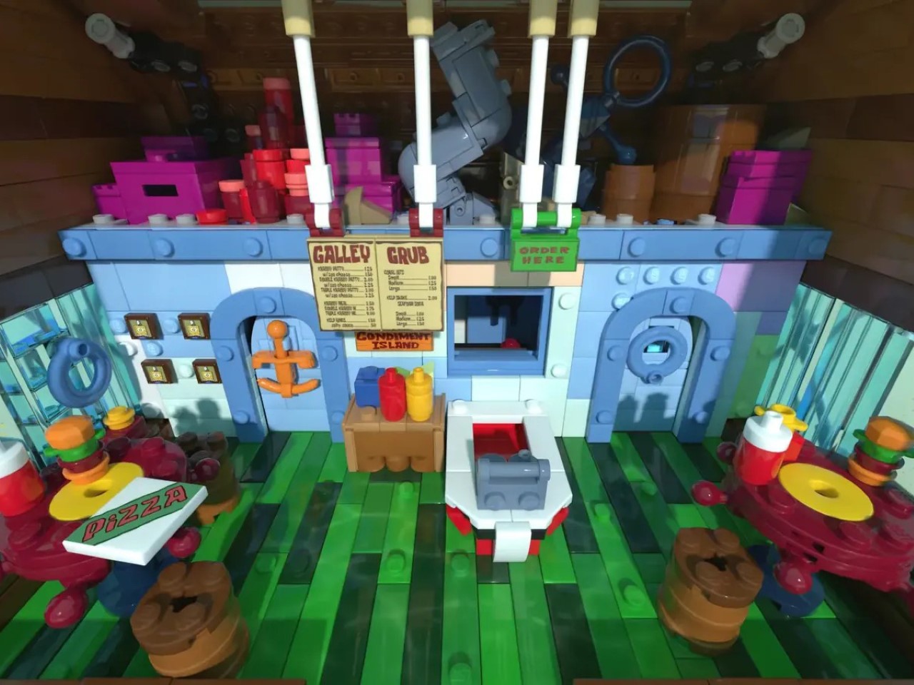 1749674500 153 Decouvrez le Set LEGO SpongeBob Krusty Krab Le Reve - plare.