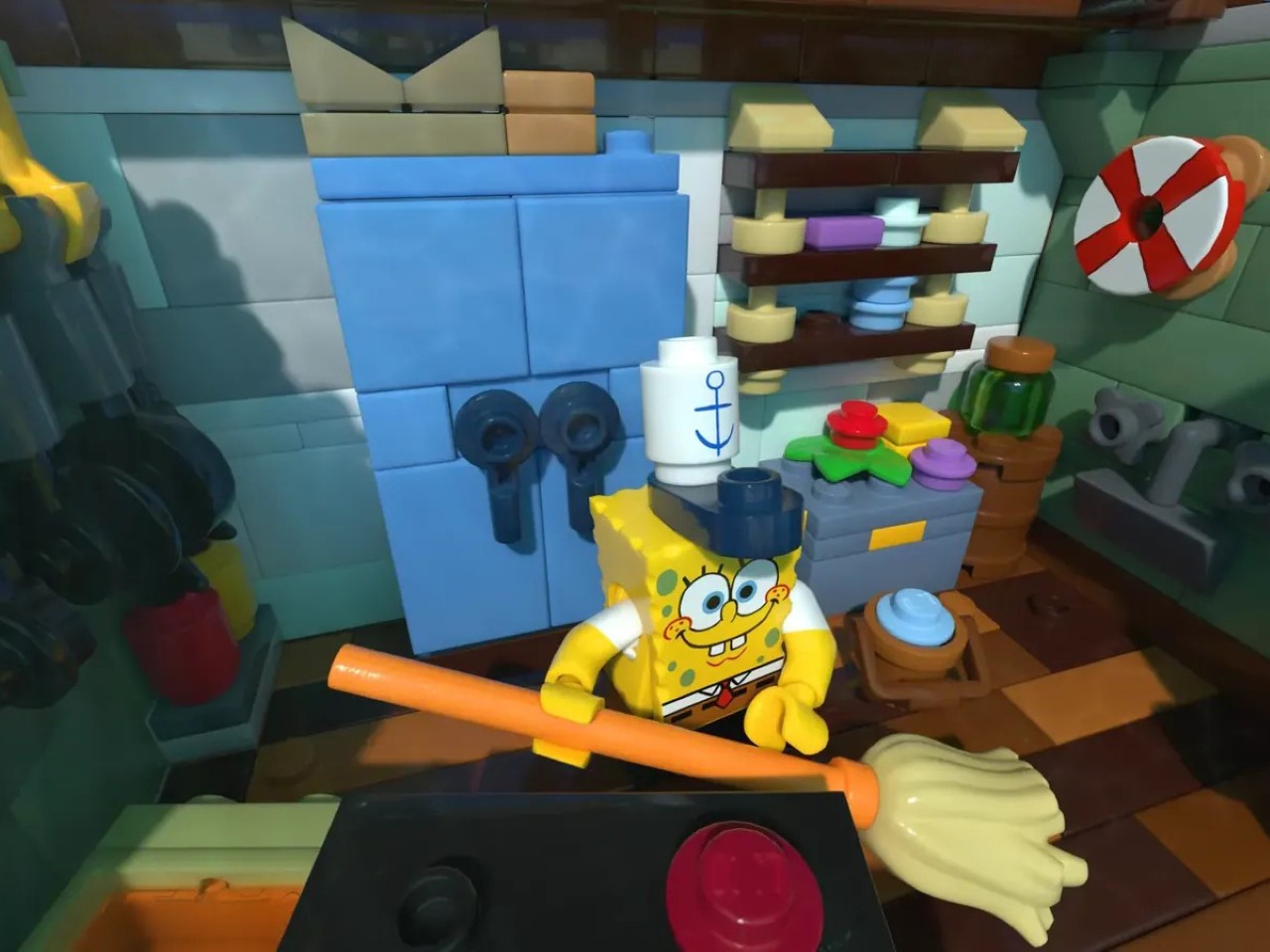 1749674504 631 Decouvrez le Set LEGO SpongeBob Krusty Krab Le Reve - plare.