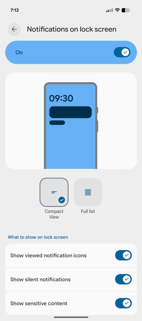 Notifications Transparentes