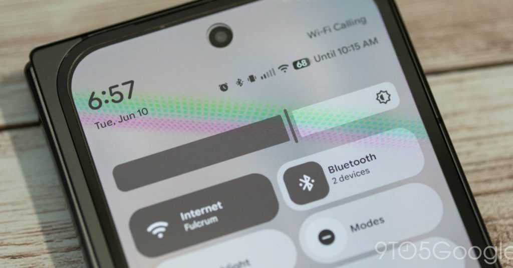 Android 16 QPR1 Beta 2 améliore l'affichage avec des glissières de luminosité et de volume optimisées