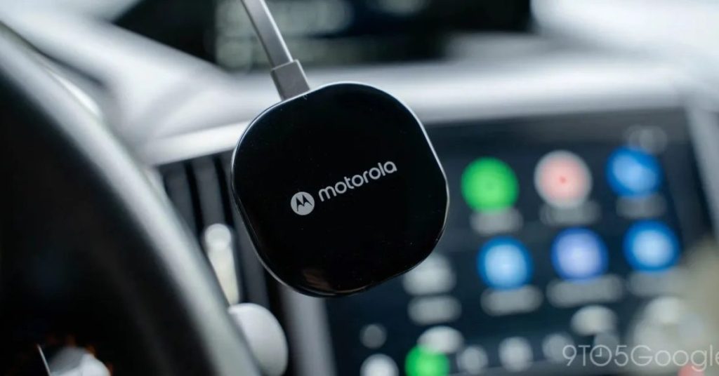 Profitez de l'adaptateur sans fil Motorola MA1 pour Android Auto à seulement 29,75 €