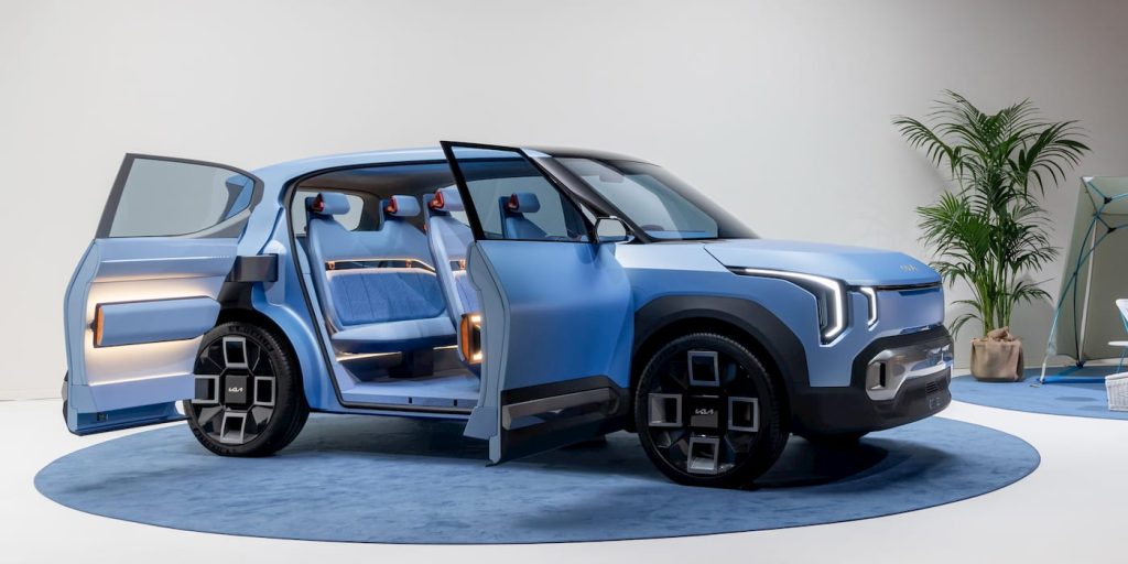 Kia EV2 : un SUV électrique compact au design audacieux et à l'autonomie impressionnante - plare. Kia-EV2-interior