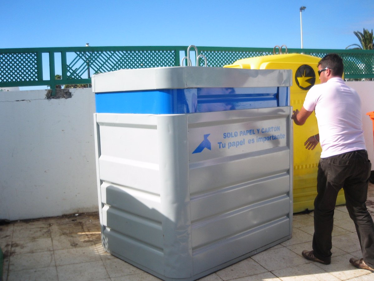 Recyclage industriel de papier et carton