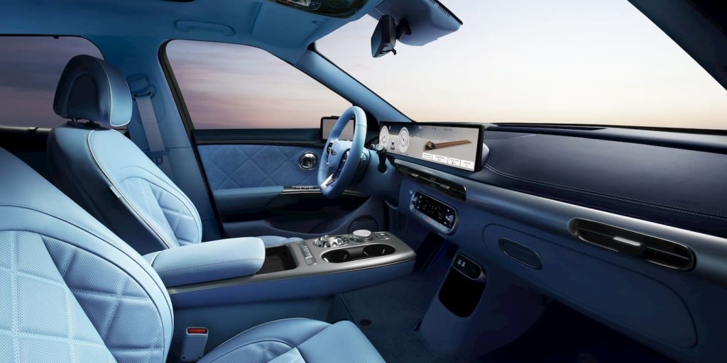 Le nouveau Genesis GV60 : autonomie améliorée et luxe inégalé à partir de 52 000 € - plare. Nouvelle-Genesis-GV60-EV