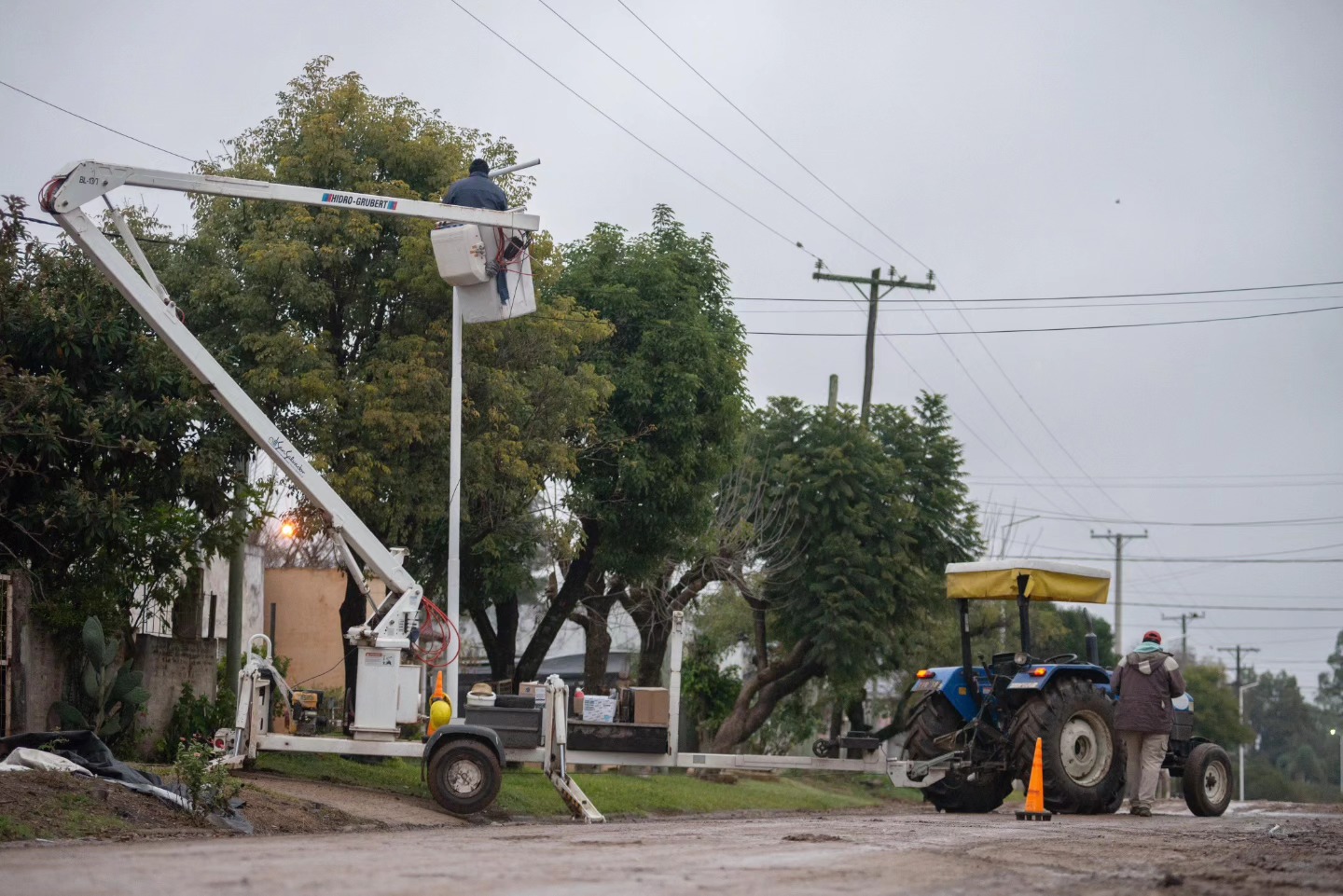 modernización de barrios con LED