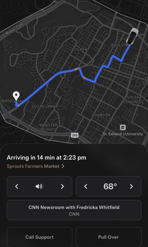 Premier aperçu de l’appli Robotaxi de Tesla : fonctionnalités innovantes et design futuriste - plare. 1750623238 165 Premier apercu de lappli Robotaxi de Tesla fonctionnalites innovantes - plare.
