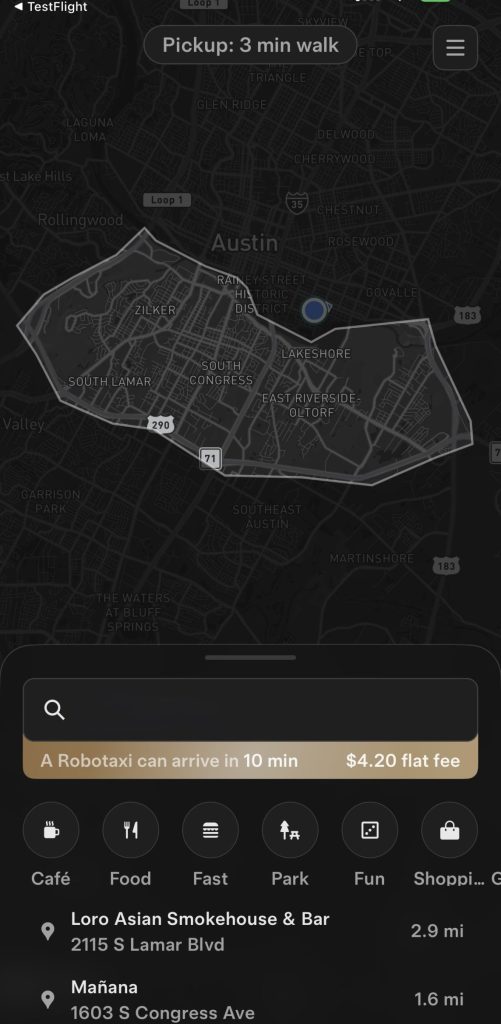 Premier aperçu de l’appli Robotaxi de Tesla : fonctionnalités innovantes et design futuriste - plare. 1750623238 430 Premier apercu de lappli Robotaxi de Tesla fonctionnalites innovantes - plare.