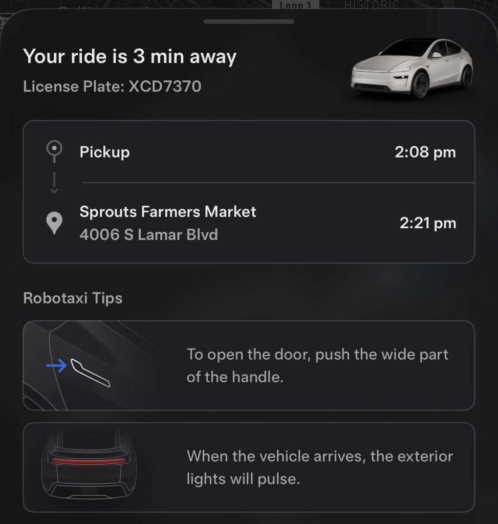 Premier aperçu de l’appli Robotaxi de Tesla : fonctionnalités innovantes et design futuriste - plare. 1750623239 479 Premier apercu de lappli Robotaxi de Tesla fonctionnalites innovantes - plare.