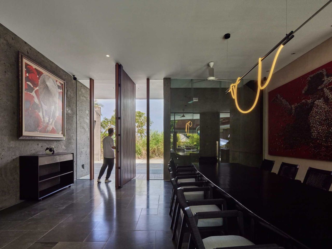 1750636892 456 Decouvrez la Maison Moderne Tropicale a Bali Toboggan Espace - plare.