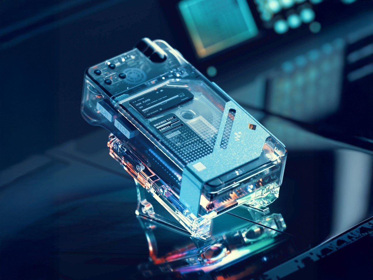 1750716192 143 Decouvrez le Concept Transparent du Sony Walkman Fusion Parfaite - plare.