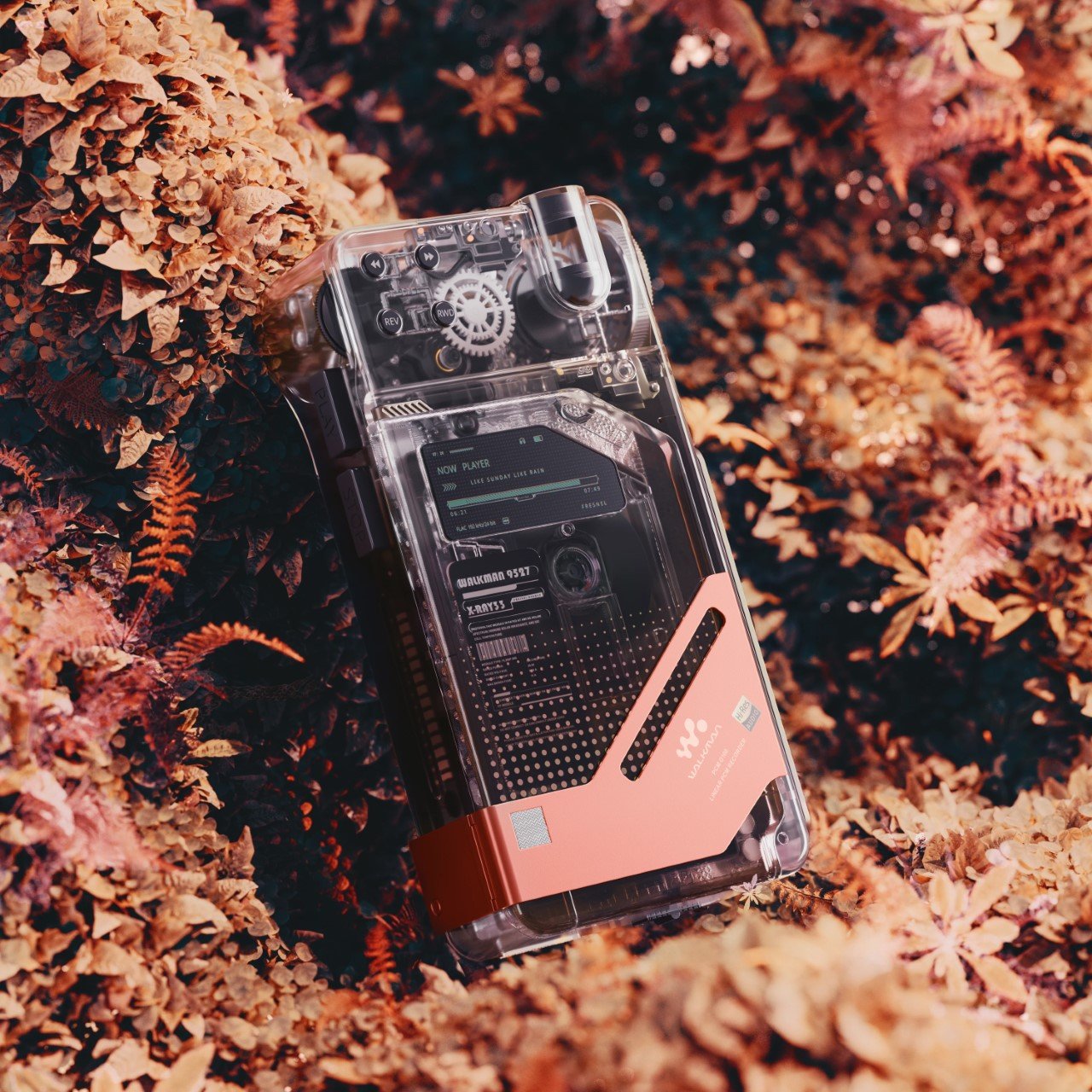 1750716192 318 Decouvrez le Concept Transparent du Sony Walkman Fusion Parfaite - plare.