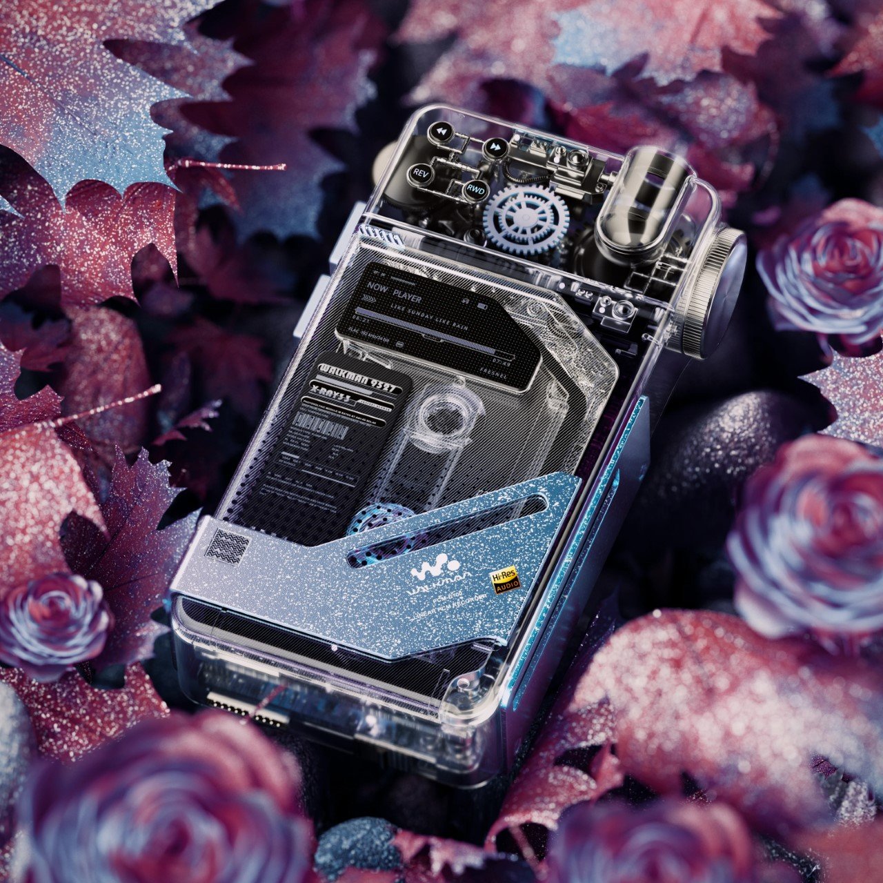 1750716192 674 Decouvrez le Concept Transparent du Sony Walkman Fusion Parfaite - plare.