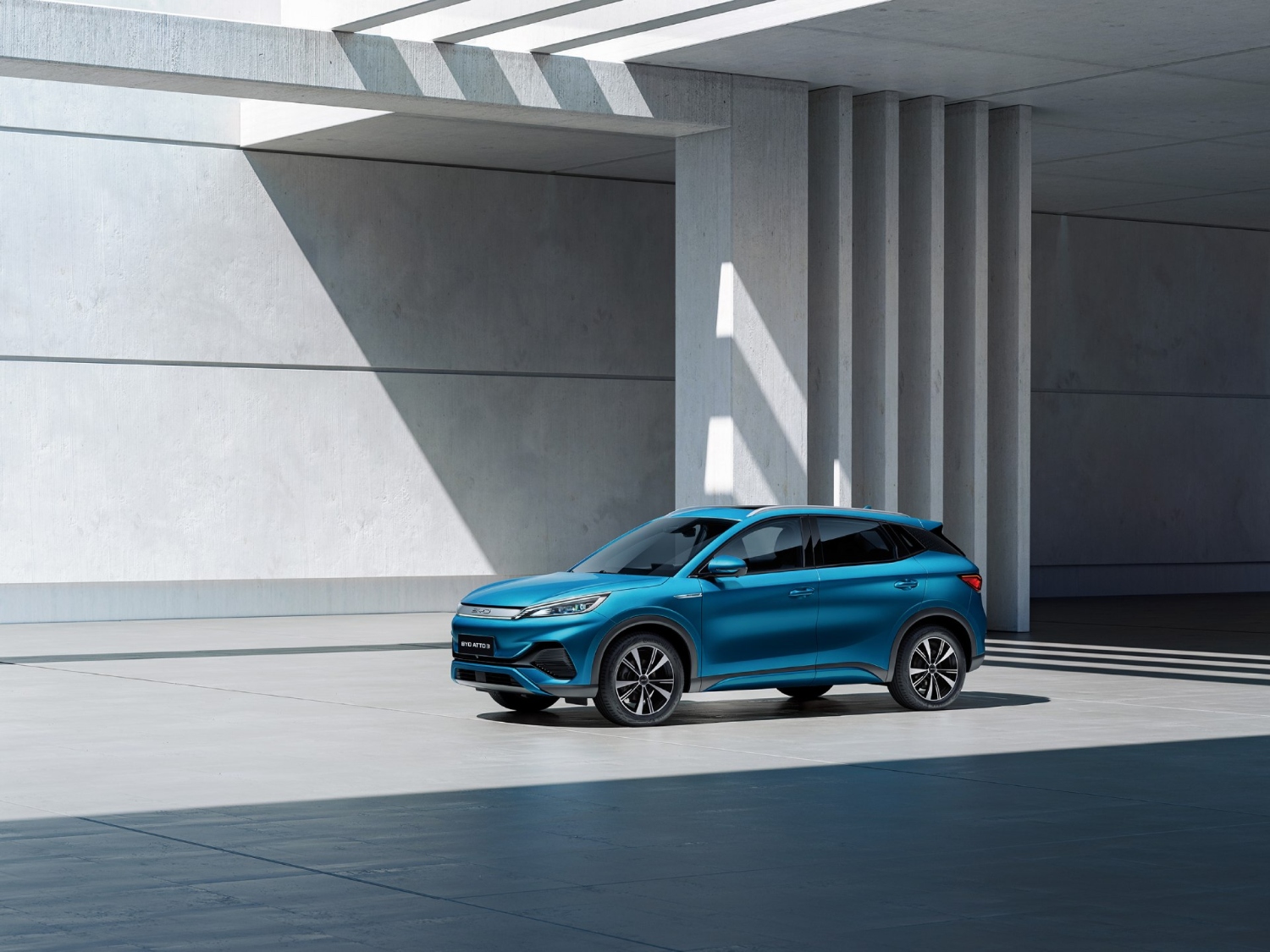 Intérieur du BYD Yuan Plus SUV électrique
