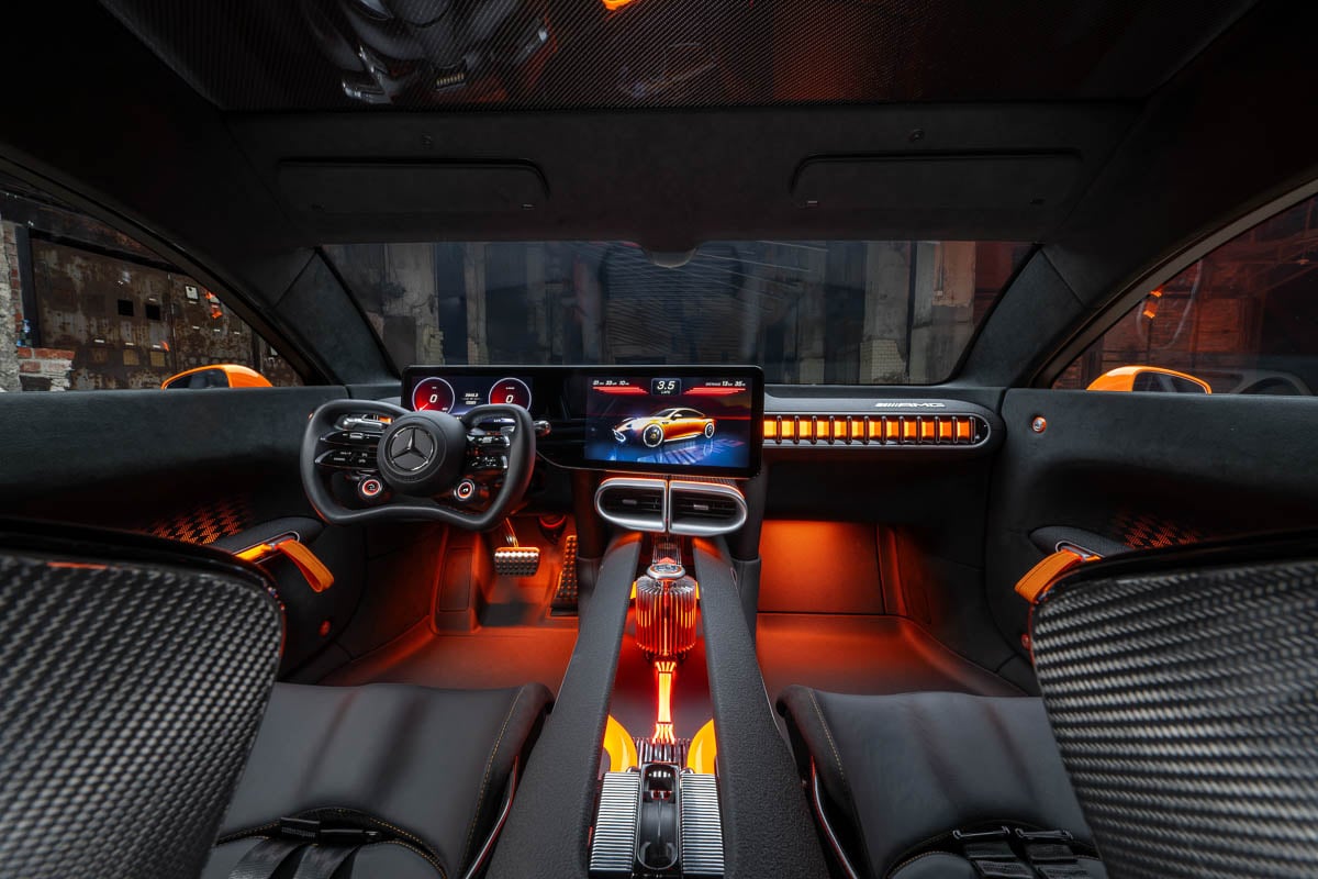 Cabine du Mercedes-AMG GT XX Concept