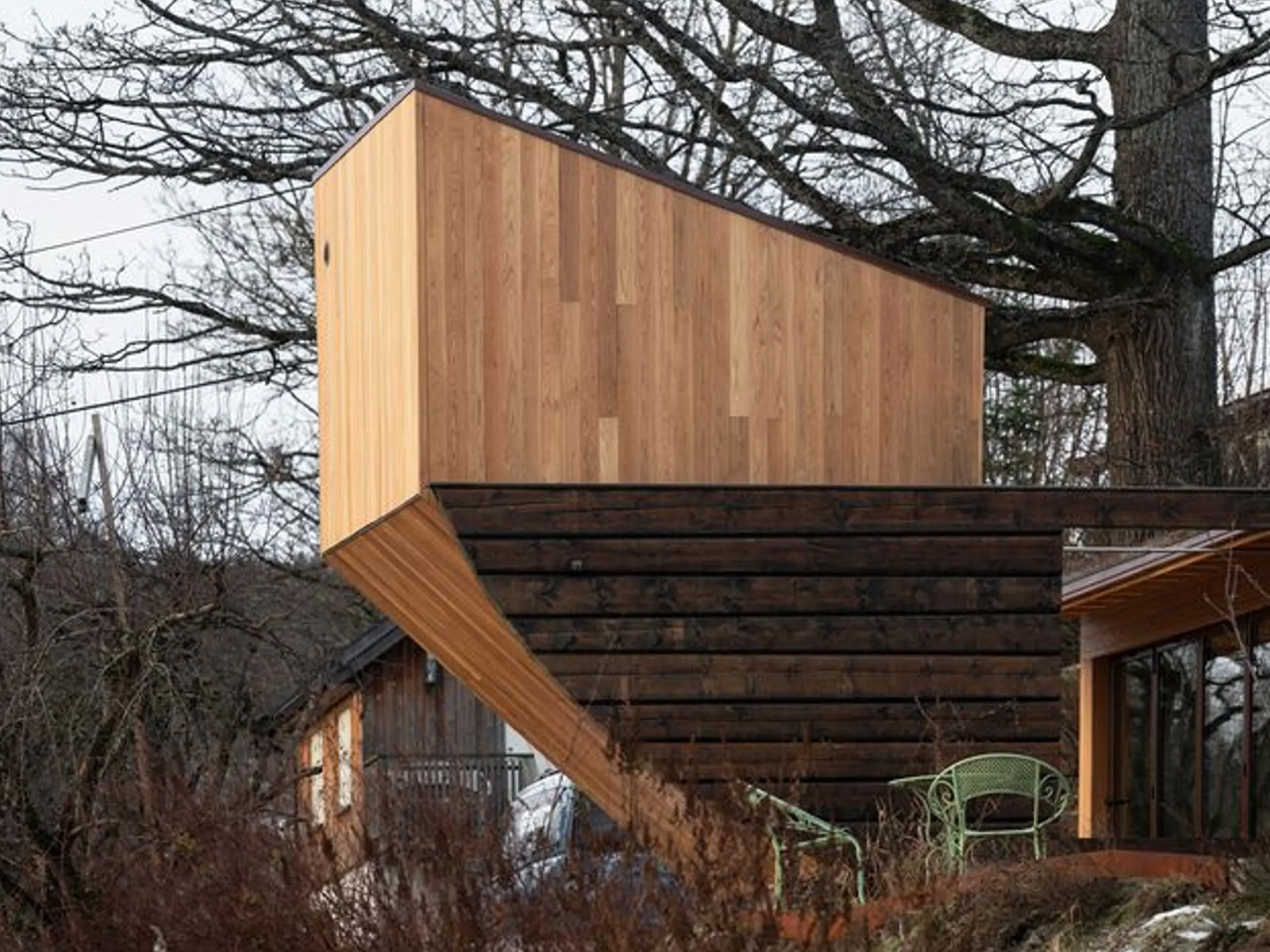 1751237569 966 Decouvrez ce Refuge Norvegien en Chene Le Moderne Sanctuaire - plare.