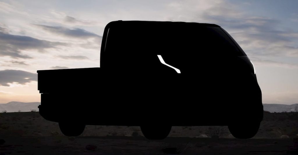 Kia dévoile son fourgon électrique avec plateforme ouverte : une nouvelle ère de camionnette écologique