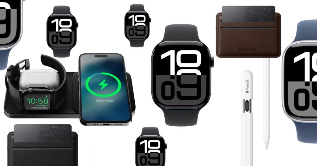 Apple Watch Series 10 et chargeurs Nomad : innovations et accessoires incontournables pour votre Apple Pencil sur 9to5Mac
