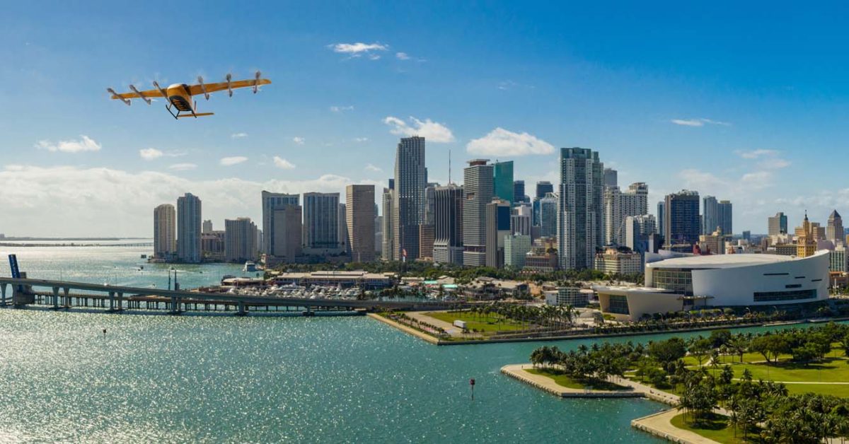 Autonomous air taxi Wisk Miami - plare.