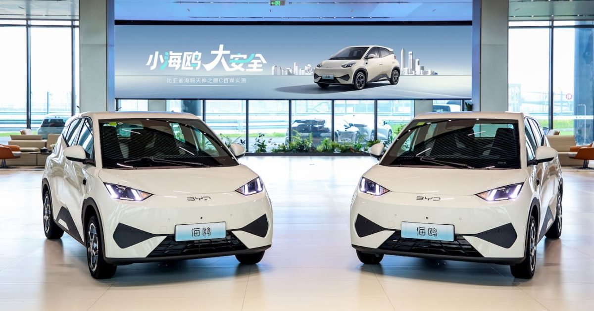 BYD Seagull EV sales - plare.