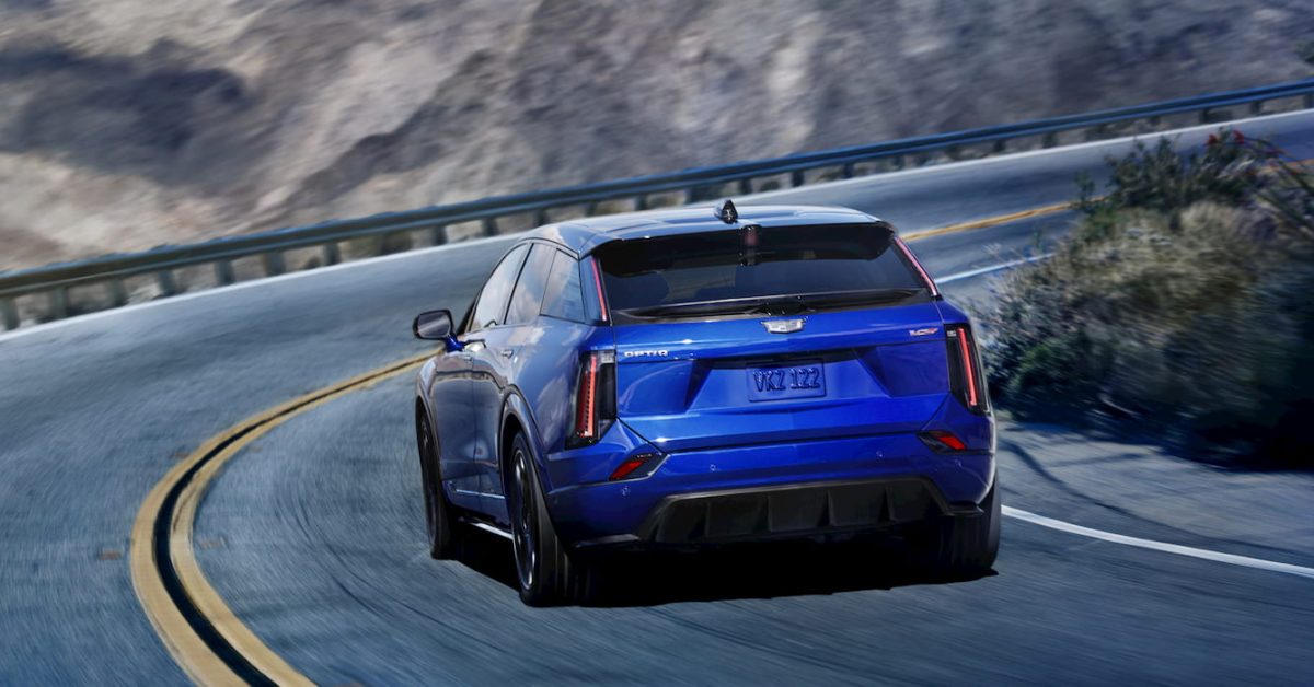 Cadillac Optiq V EV - plare.